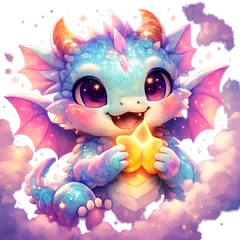 Stylized cartoon fox avatar with warm orange fur and expressive eyes on a teal background